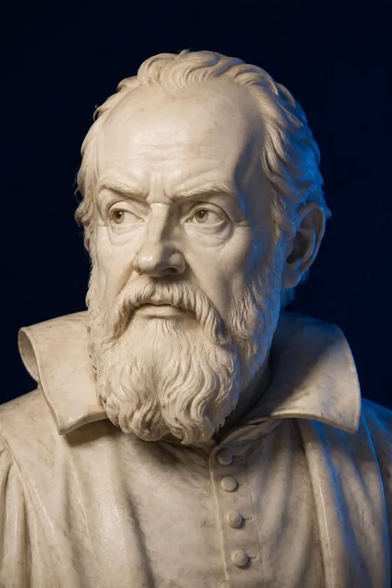 Escultura de Galileo Galilei